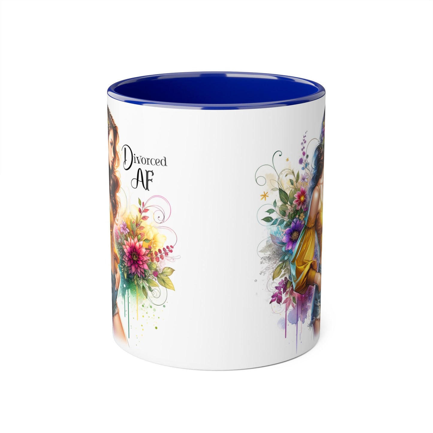 Divorce Celebration Mug | Unique Gift for Divorced Women | Affirmation Coffee Cup | Floral Design | Self-Love Reminder | Funny Divorce Gift
