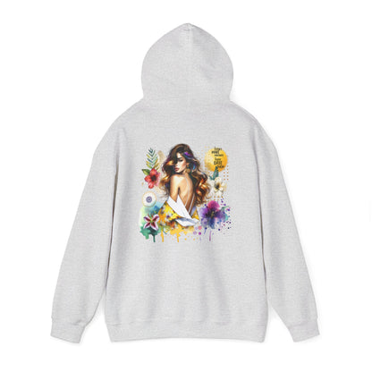 I Don`t Make Mistakes, I Just Date Them Vibrant Floral Sweatshirt with Artful Design | Cozy Unisex Hoodie for Casual Wear, Easy Style, Gift for Her, Art Lover, Spring Fashion