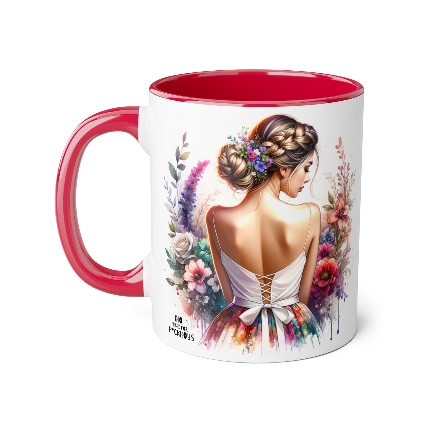 Funny Accent Mug - No Time For F*boys 11oz