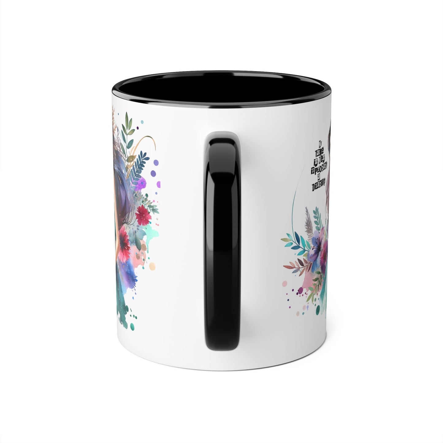 Funny Accent Mug - My Taste in Men is Probably a Disability Humor 11oz Cup