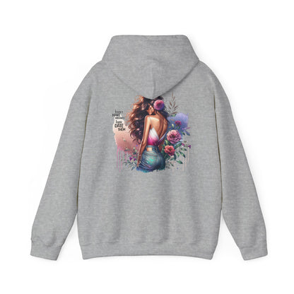I Don`t  Make Mistakes, I Just Date Them Bohemian Floral Hoodie, Stylish Unisex Sweatshirt, Cozy Casual Wear, Perfect for Festivals, Thoughtful Gift Idea