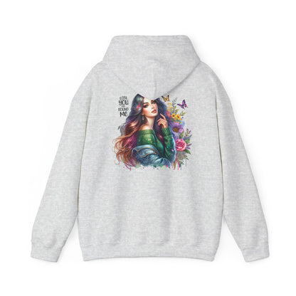 Breakup Hoodie - Unisex Hooded Sweatshirt Lost You and Found Me Design