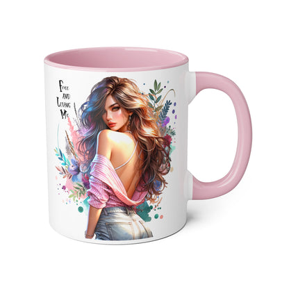 Artistic Floral Accent Mug for Coffee Lovers, Unique Gift for Birthdays, Inspirational Home Decor, Perfect for Tea and Coffee, [...]