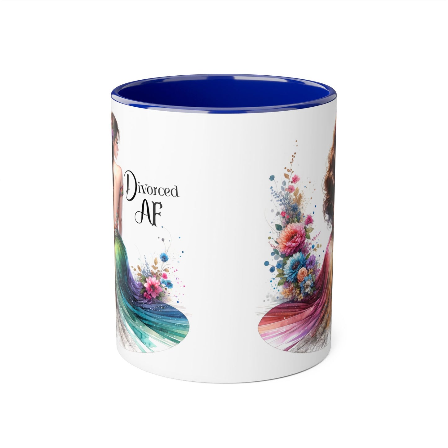 Divorce Celebration Mug, Colorful Accent Coffee Cup, Perfect Gift for Newly Divorced, Self-Care, Encouragement, Unique Coffee Lover Gift