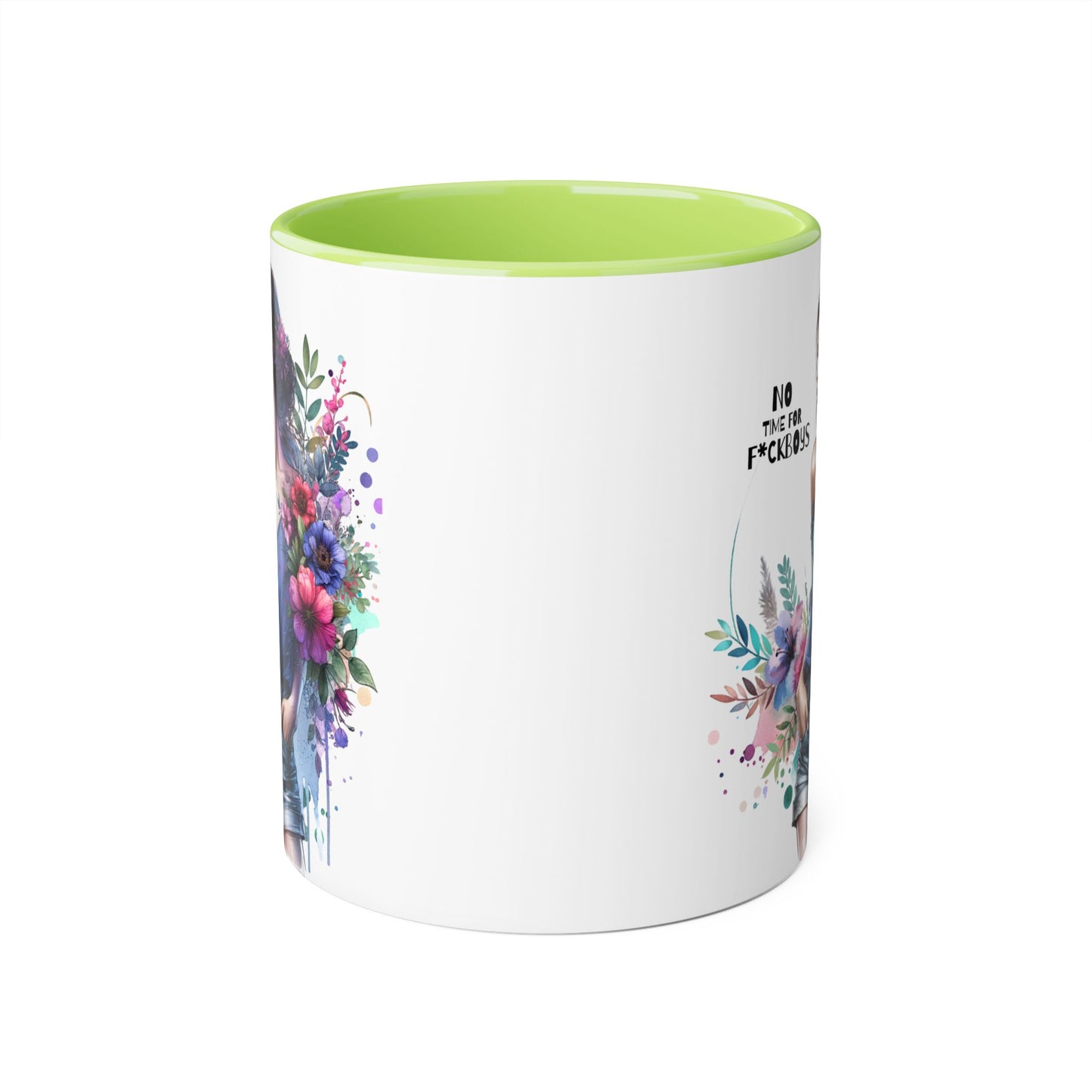 Funny Accent Mug - No Time For F*boys 11oz