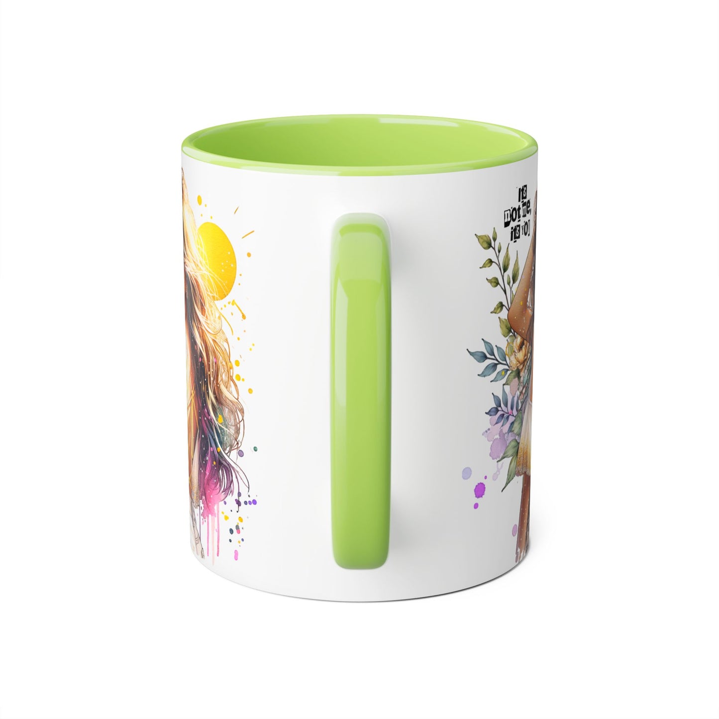 It's Not Me, It's You Humoristic Bohemian Accent Mug, 11oz - Perfect Gift for Art Lovers, Coffee Enthusiasts, Home Decor, Birthday Presents, Inspirational Design