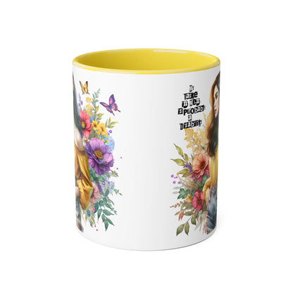 Funny Accent Mug - My Taste in Men is Probably a Disability Humor 11oz Cup
