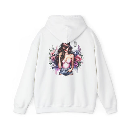 Breakup Hoodie - Unisex Hooded Sweatshirt Lost You and Found Me Design