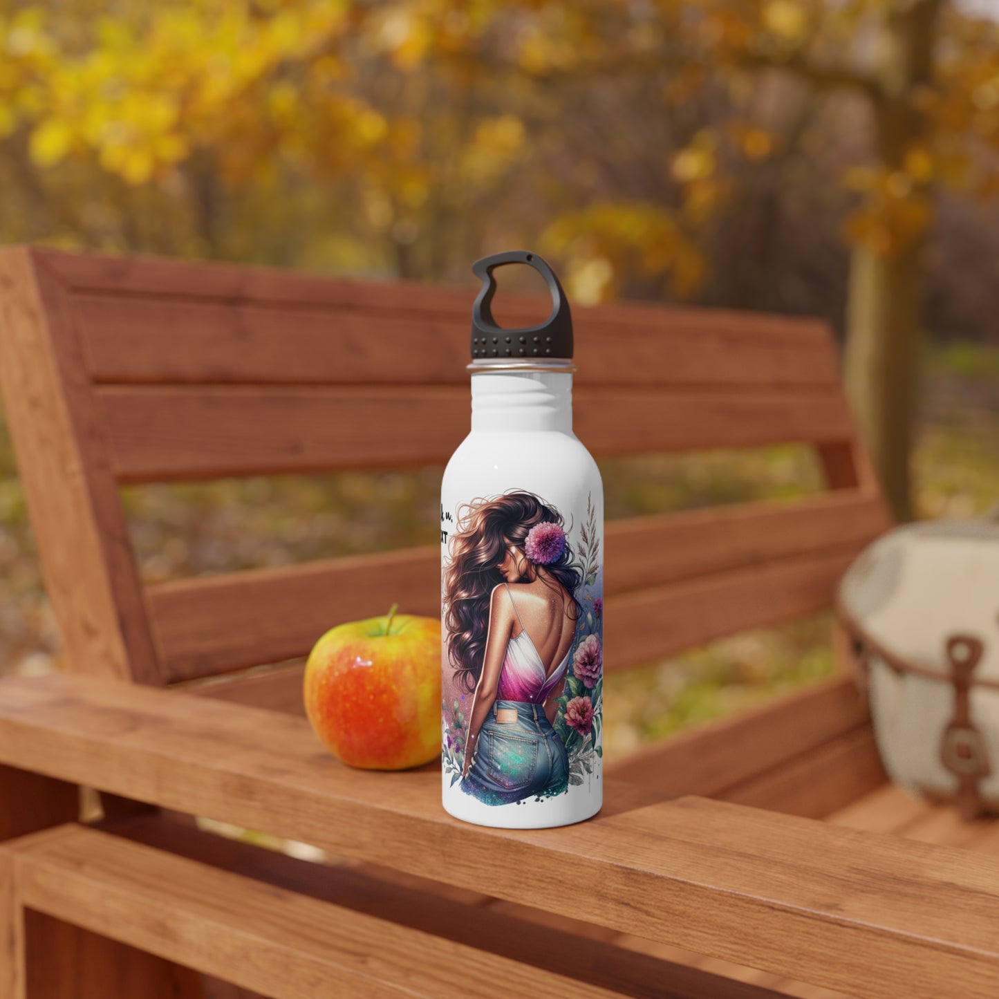 Thank U, Next Elegant Stainless Steel Water Bottle, Bohemian Design for Outdoor Activities, Perfect for Gifts, Yoga, or Daily Hydration, Insulated [...]