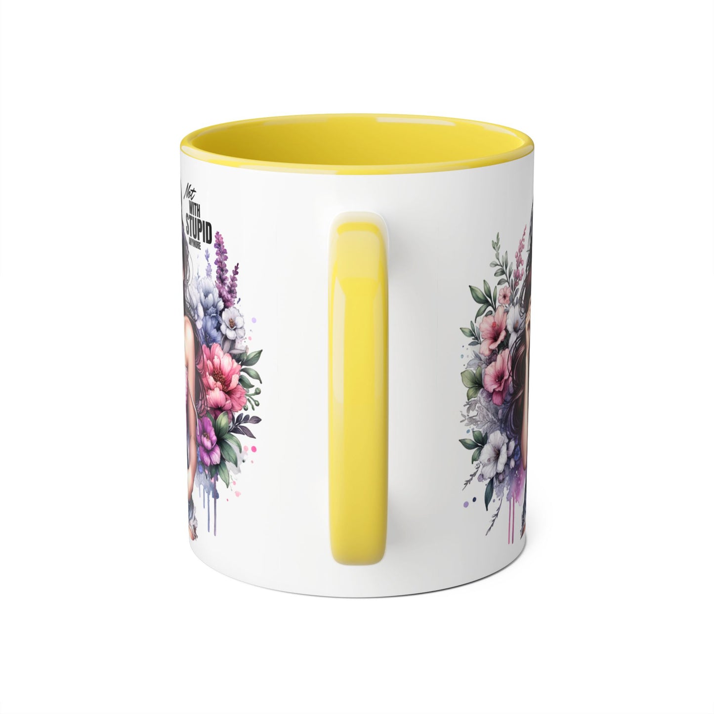 Mug - Not With Stupid Anymore Humoristic 11oz Accent Mug