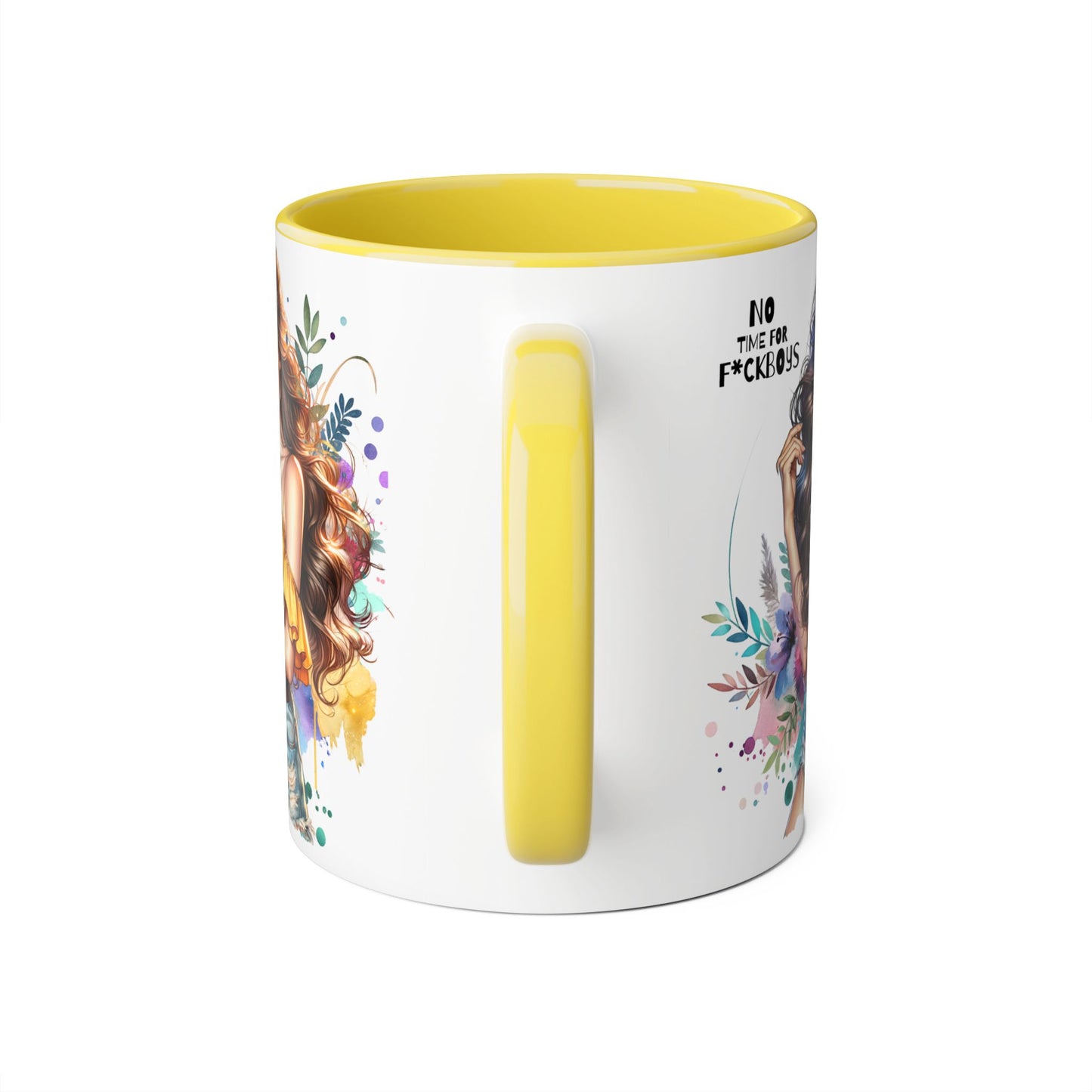 Funny Accent Mug - No Time For F*boys 11oz