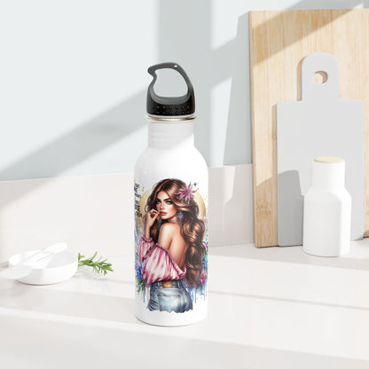 I Don't Make Mistakes, I Date Them Stylish Stainless Steel Water Bottle, Trendy Hydration Flask, Eco-Friendly Gift, Fitness Water Bottle, Floral Water Bottle, [...]