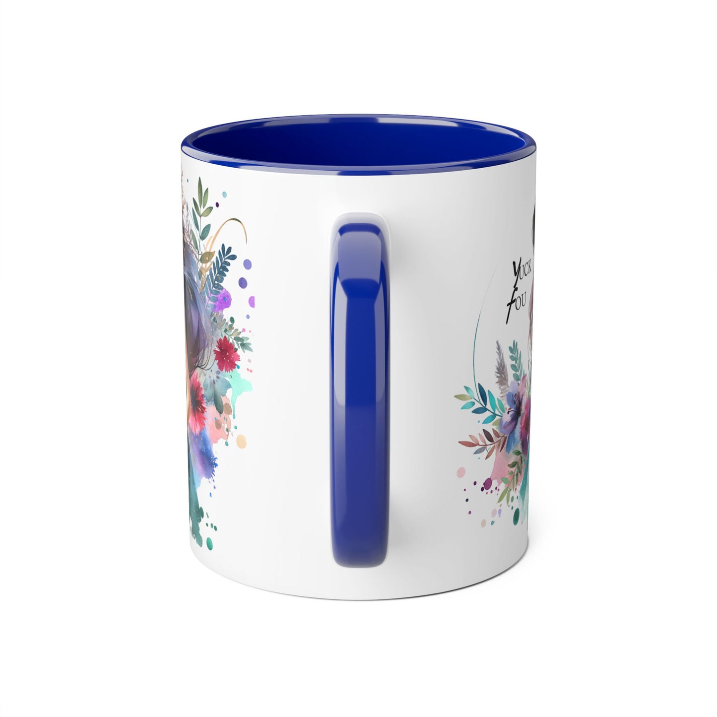 Yuck Fou Artistic Accent Mug with Floral Design, Unique Gift for Coffee Lovers, Birthday Gift, Home Decor, Self-Care Essentials, Inspirational [...]
