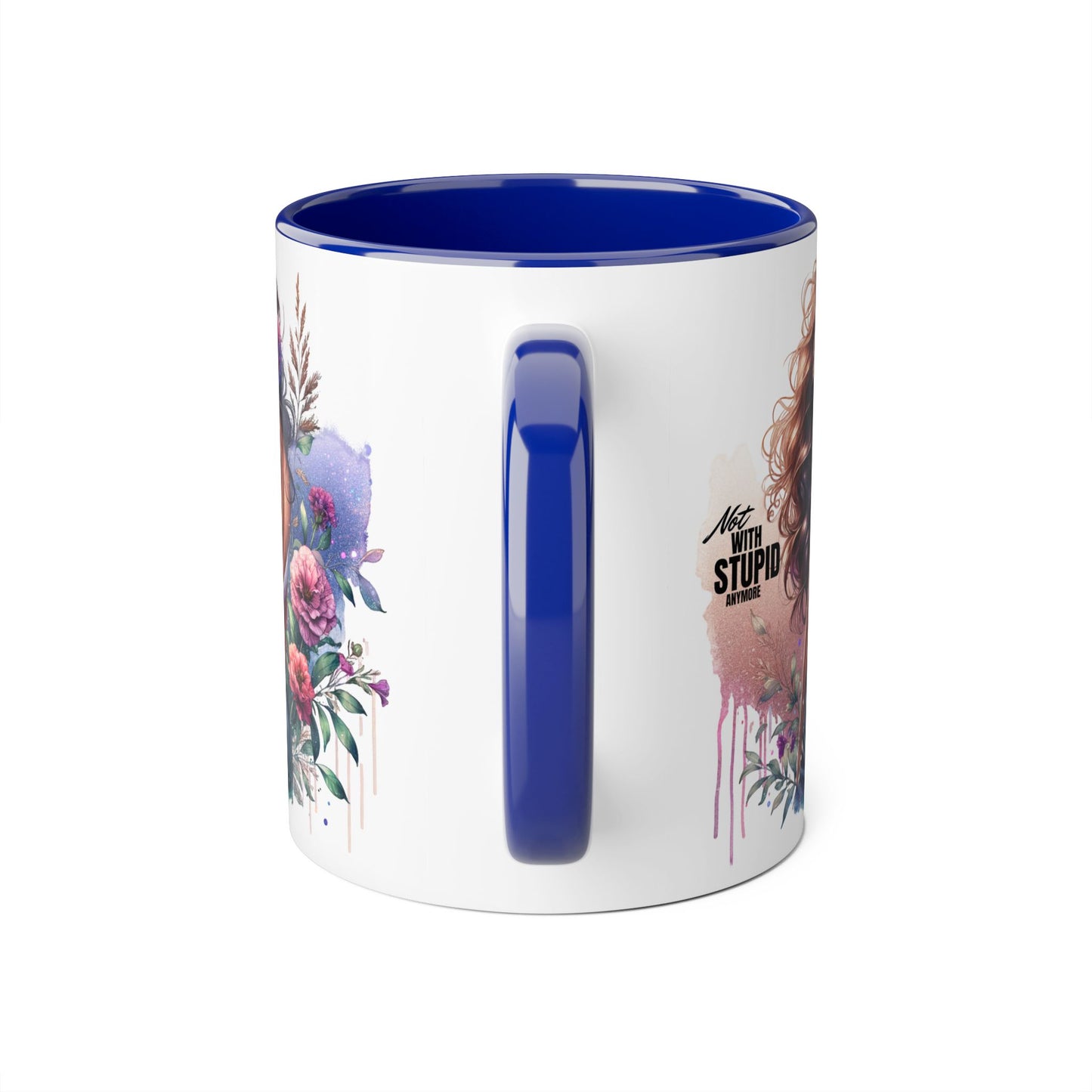 Mug - Not With Stupid Anymore Humoristic 11oz Accent Mug