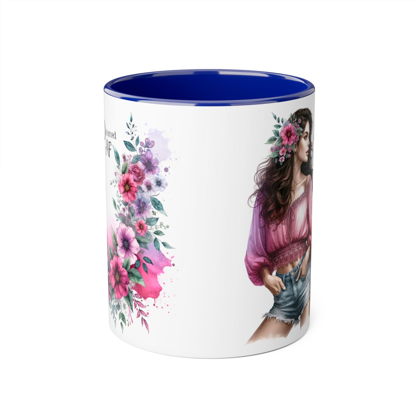 Stylish Floral Accent Mug, Perfect Gift for Divorced Friends, Motivational Coffee Cup, Unique Home Decor, Self-Love Reminder, Fun [...]
