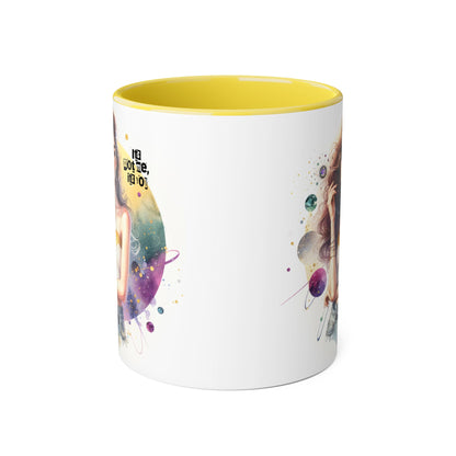 It's Not Me, It's You Humoristic Galactic Dreamer Accent Mug, Coffee Cup, Space Art Mug, Unique Gift, Starry Night Design, Cosmic Coffee Tumbler
