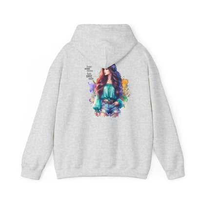 I Don`t  Make Mistakes, I Just Date Them Vibrant Artistic Hoodie - Unisex Heavy Blend™ Hooded Sweatshirt, Casual Wear, Gifts for Art Lovers, Cozy Lounging, Unique Fashion