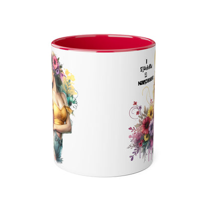 I Survived a Narcissist Floral Accent Mug, Coffee Cup Gift, Self-Care, Empowerment, Inspirational Tea Mug, Narcissist Survivor, Floral [...]