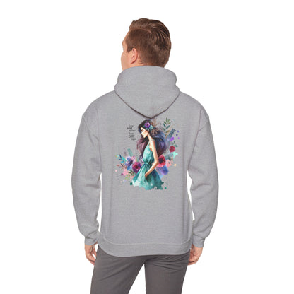 I Don`t  Make Mistakes, I Just Date Them Artistic Floral Hoodie - Women’s Fashion, Cozy Sweatshirt, Graphic Pullover, Gift for Her, Trendy Streetwear