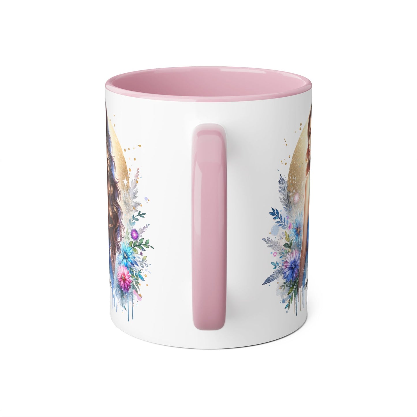 I'm Too Cute For My Ex Chic Accent Mug Designs, Coffee Cup Gift, Floral Artwork, Cute Mug, Inspirational Coffee Mug for Her, Ex Gift Idea, Stylish Drinkware