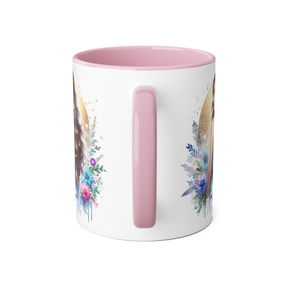 I'm Too Cute For My Ex Chic Accent Mug Designs, Coffee Cup Gift, Floral Artwork, Cute Mug, Inspirational Coffee Mug for Her, Ex Gift Idea, Stylish Drinkware