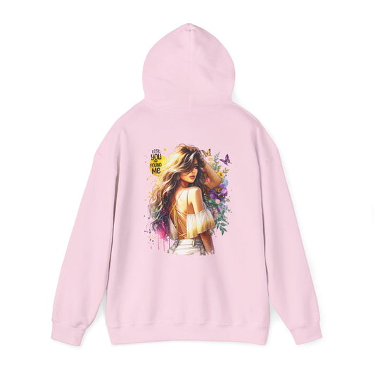 Breakup Hoodie - Unisex Hooded Sweatshirt Lost You and Found Me Design