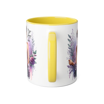Money Can't Buy Happiness But It Can Buy Divorce Humoristic Artistic Affirmation Mug, Limitless Potential Coffee Cup, Inspirational Gift for Her, Motivational Drinkware, Empowerment Mug