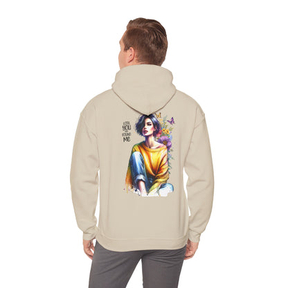 Breakup Hoodie - Unisex Hooded Sweatshirt Lost You and Found Me Design