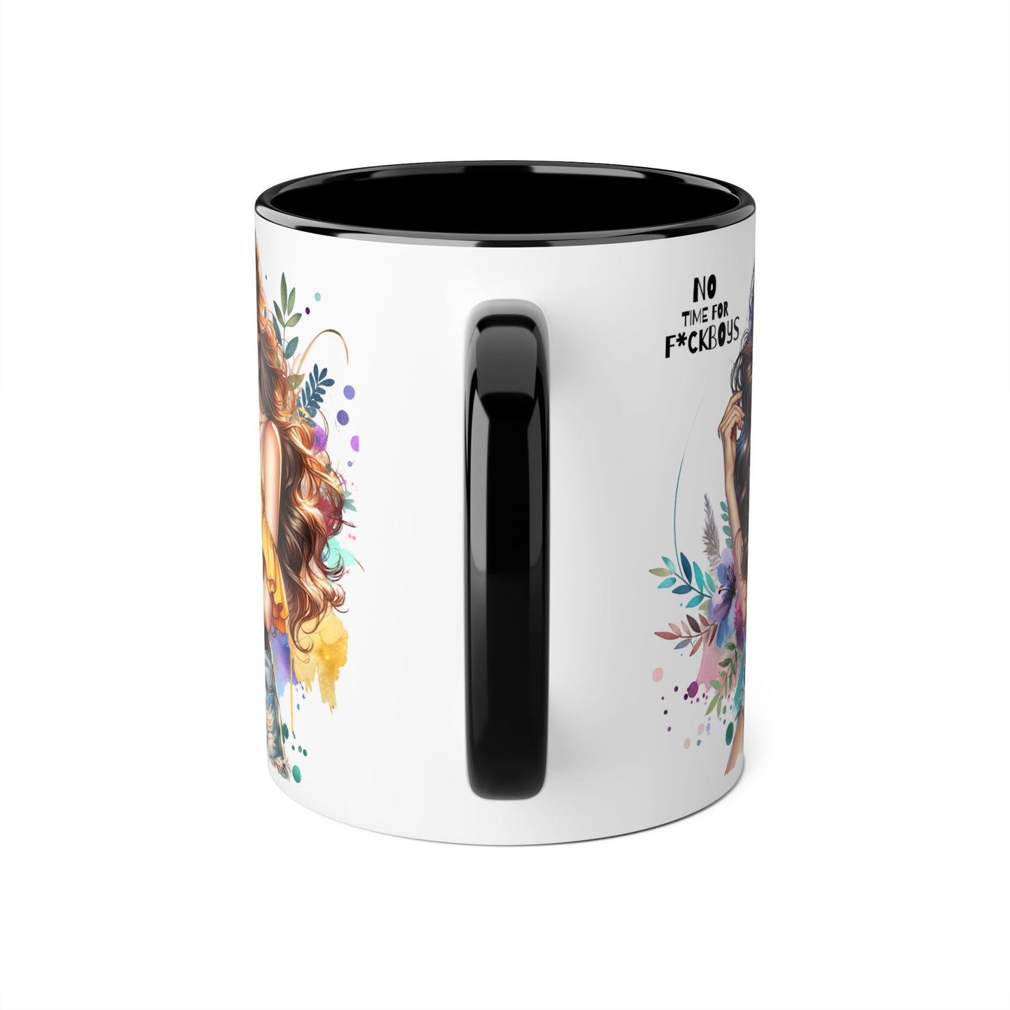 Funny Accent Mug - No Time For F*boys 11oz