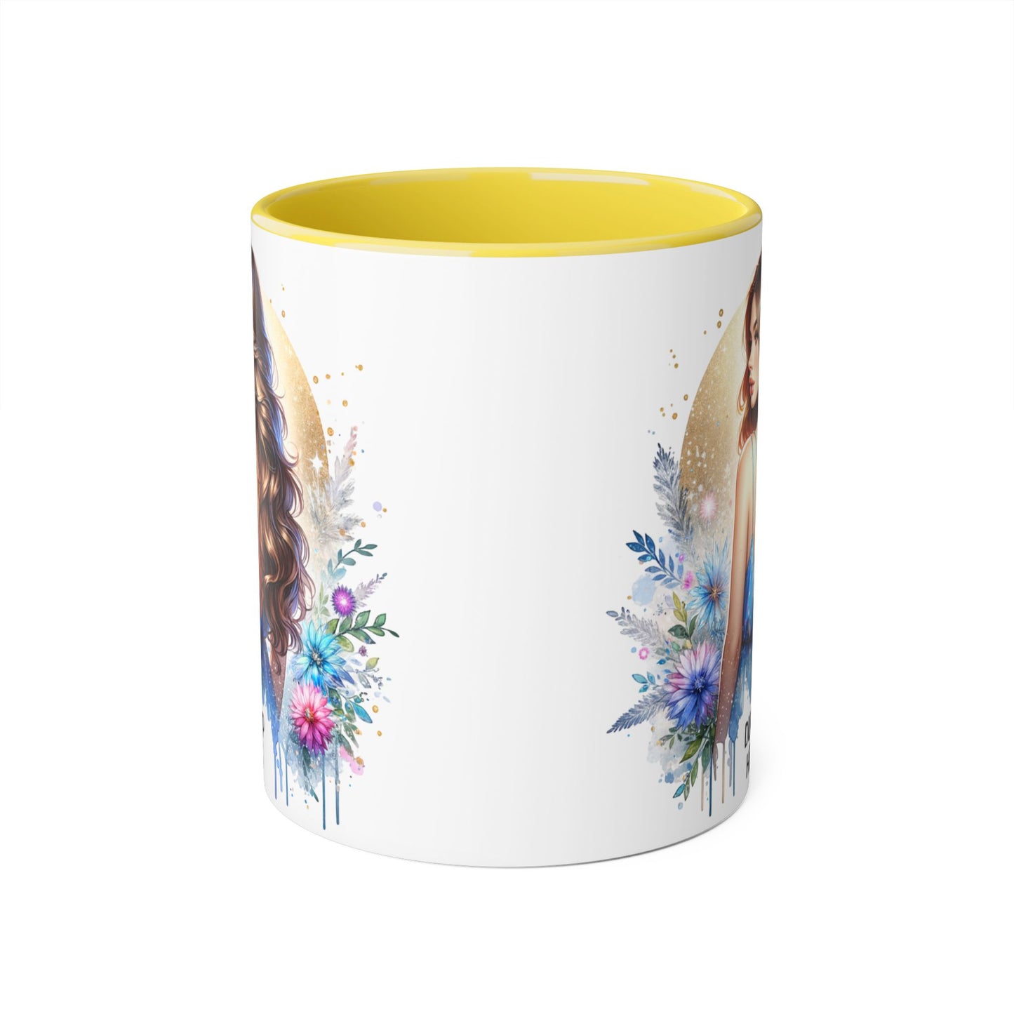 Blooming Beauty Coffee Mug, Floral Coffee Cup, Inspirational Mug Gift, Tea Lover's Accessory, Girly Mug for Friends