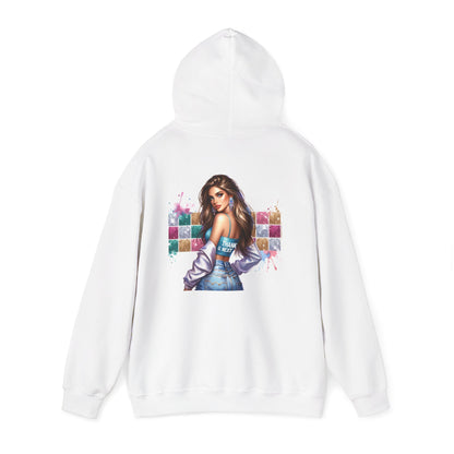 Thank U, Next Chic Art Print Hoodie | Stylish Unisex Sweatshirt for Cozy Days, Gift for Fashion Lovers, Unique Artwork, Casual Wear, Streetwear Essentials