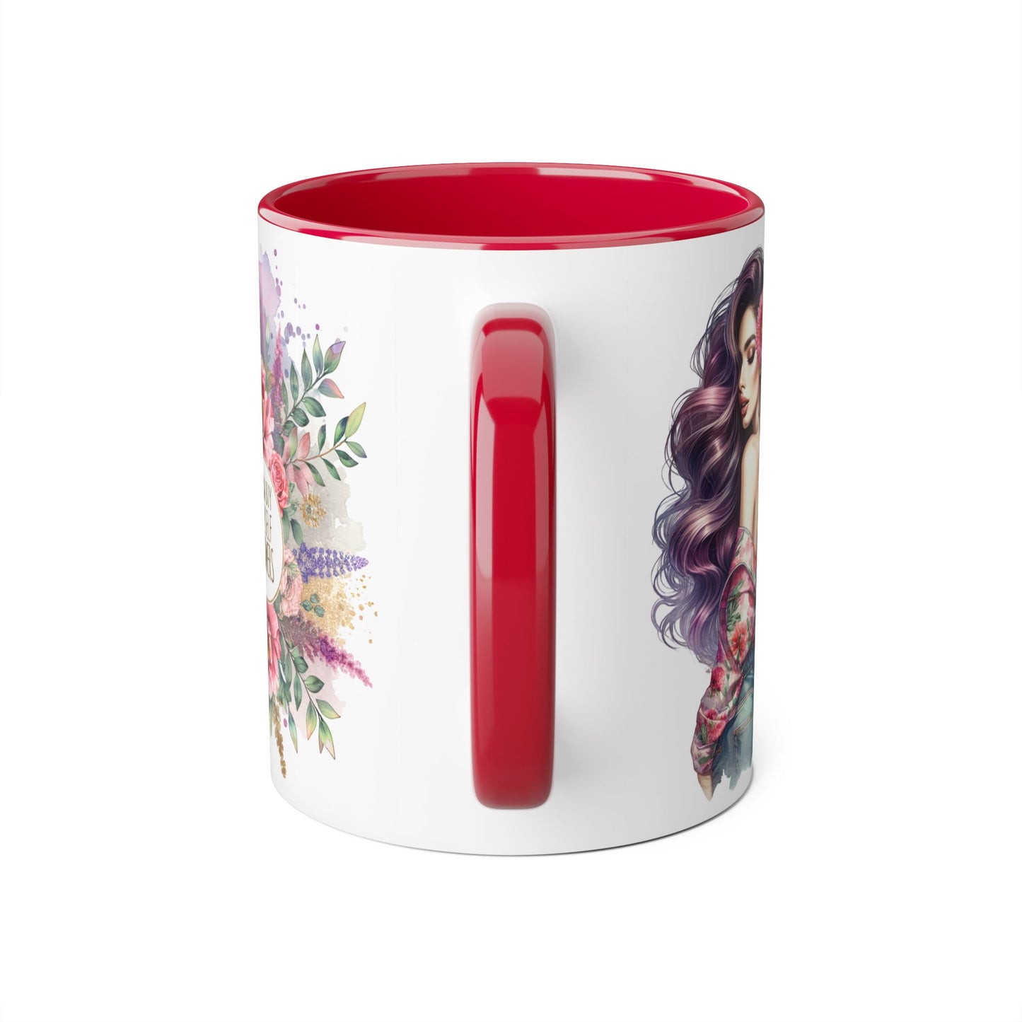 I Can Buy Myself Flowers Floral Inspiration Mug, Unique Gift for Her, Coffee Cup, Self-Care Item, Beautiful Floral Design
