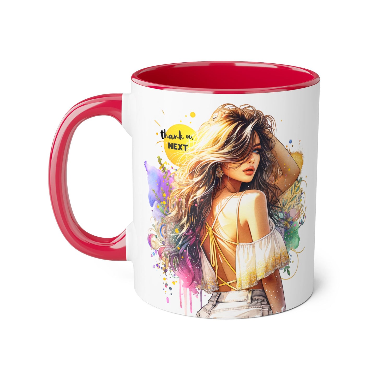 Mug - Thank U, Next Accent Mug