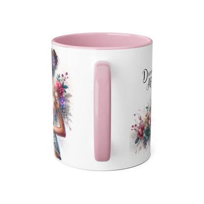 Divorced AF Accent Mugs for Empowerment, Self-Love Gifts, Coffee Lovers, Divorce Party Accessories, Inspirational Drinkware