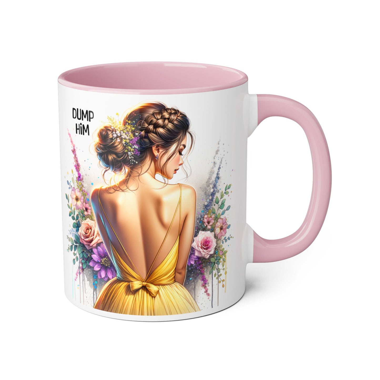 Dump Him Funny Accent Mug 11oz