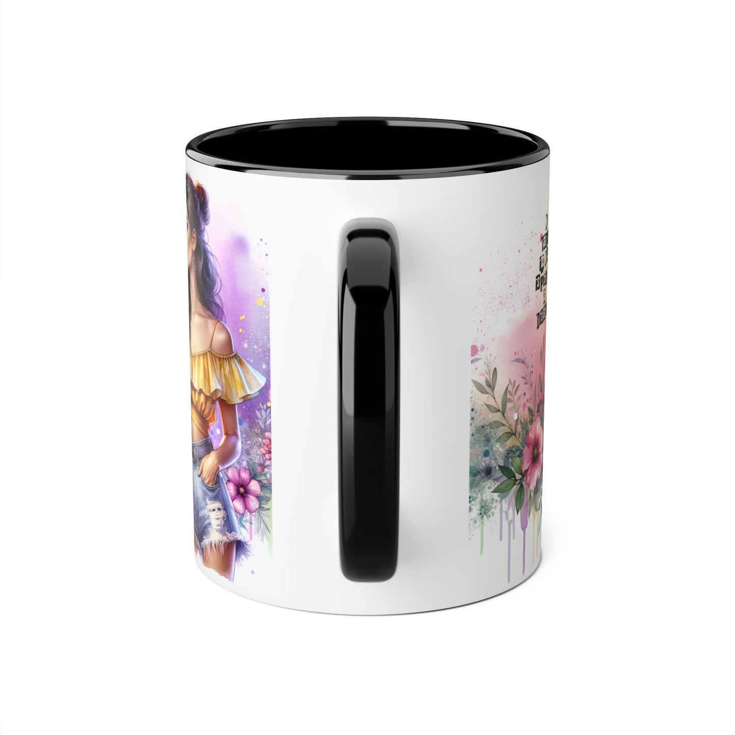 Funny Accent Mug - My Taste in Men is Probably a Disability Humor 11oz Cup