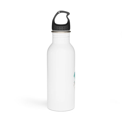 I'm Too Cute For My Ex Stylish Stainless Steel Water Bottle for Trendy Women, Gift for Her, Inspirational Drinkware, Floral Design, Eco-Friendly Hydration