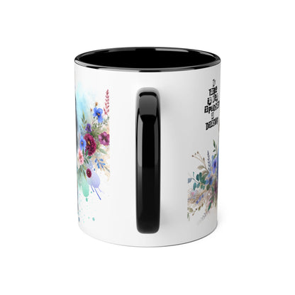 Funny Accent Mug - My Taste in Men is Probably a Disability Humor 11oz Cup