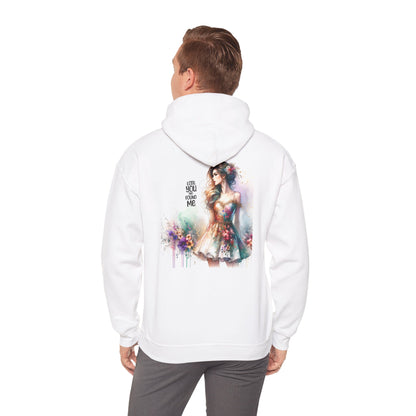 Breakup Hoodie - Unisex Hooded Sweatshirt Lost You and Found Me Design