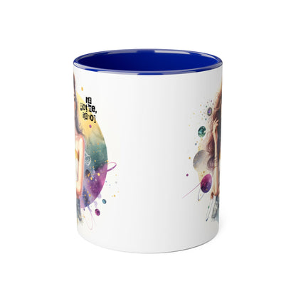 It's Not Me, It's You Humoristic Galactic Dreamer Accent Mug, Coffee Cup, Space Art Mug, Unique Gift, Starry Night Design, Cosmic Coffee Tumbler