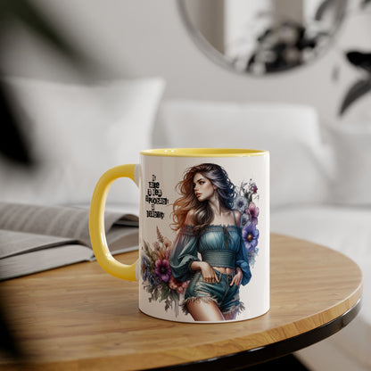 Funny Accent Mug - My Taste in Men is Probably a Disability Humor 11oz Cup