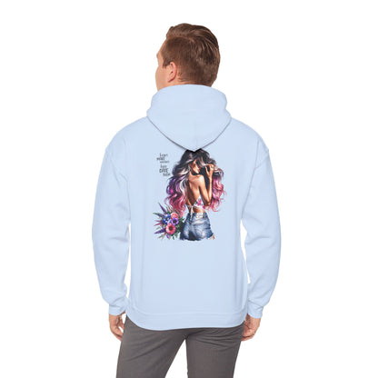 I Don`t  Make Mistakes, I Just Date Them Bohemian Floral Art Hoodie - Cozy Unisex Sweatshirt, Casual Wear, Gift for Her, Spring Fashion