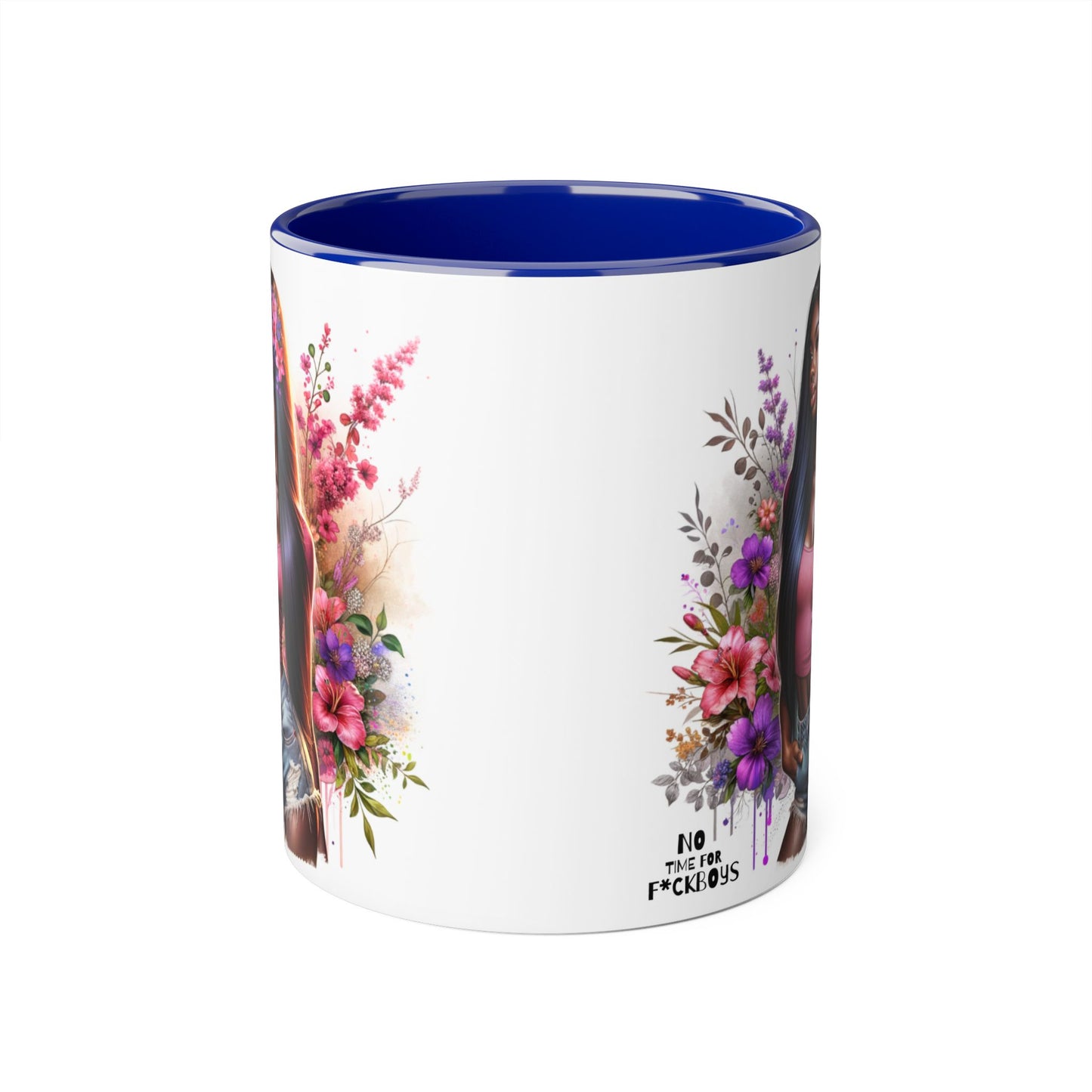 Funny Accent Mug - No Time For F*boys 11oz