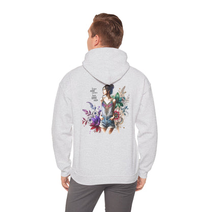 I Don`t  Make Mistakes, I Just Date Them Whimsical Floral Sweatshirt, Unisex Hoodie, Cozy Apparel, Gift for Her, Casual Wear, Spring Fashion