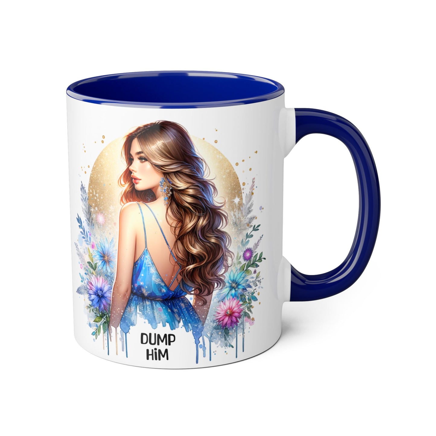 Blooming Beauty Coffee Mug, Floral Coffee Cup, Inspirational Mug Gift, Tea Lover's Accessory, Girly Mug for Friends