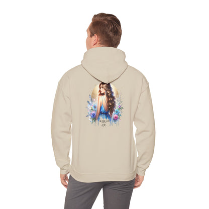 I'm Too Cute For My Ex Elegant Floral Art Hoodie - Perfect Comfort for Art Lovers, Cozy Streetwear, Symbol of Self-Expression, Gift for Friends, Stylish Layering