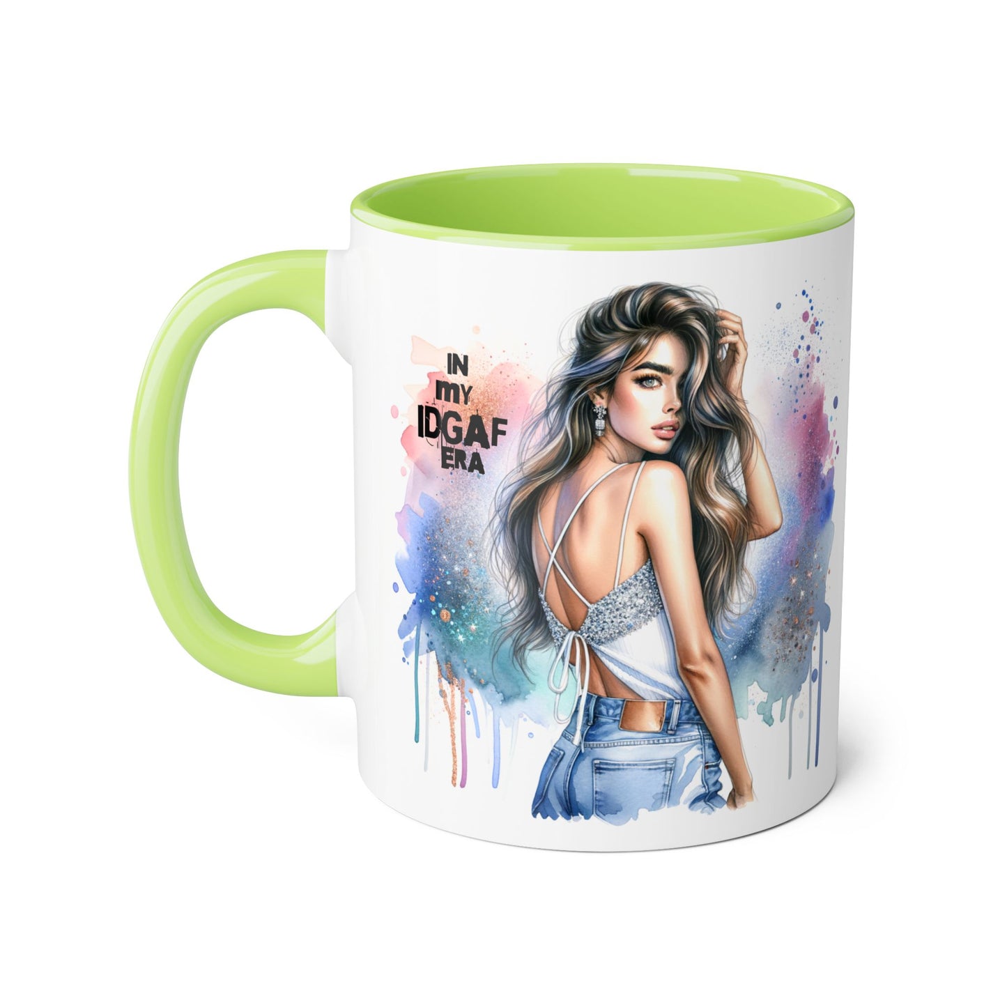 Empowered Art Mug: "In my IDGAF Era" - Unique Gift for Friends, Motivational Coffee Cup, Trendy Drinkware, Inspirational Home Decor, [...]