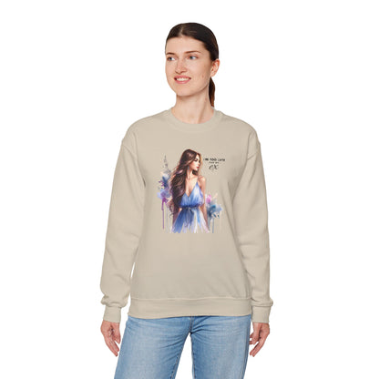 I'm Too Cute For My Ex Artistic Crewneck Sweatshirt - Feminine Fashion, Casual Wear, Cozy Gift, Unique Artwork, Everyday Comfort