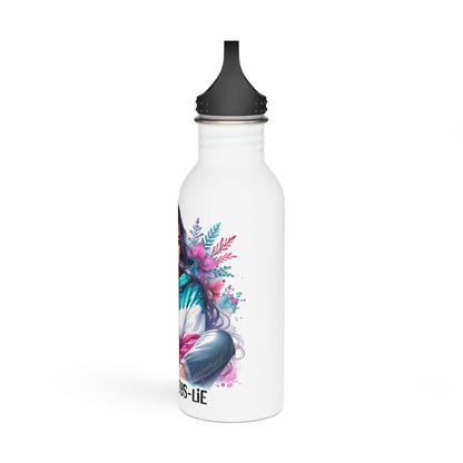 1-800-Boys-Lie Chic Stainless Steel Water Bottle - Trendy Drinkware for Girls, Fitness, Travel, Gifts