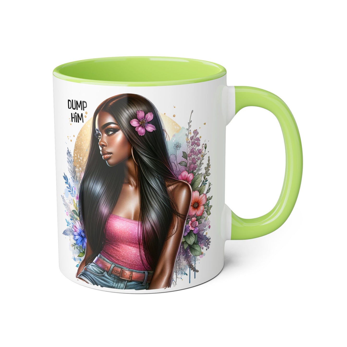 Empowerment Mug, Stylish Art Mug, Coffee Lover Gift, Inspirational Mug, Unique Art Mug, Affirmation Gift
